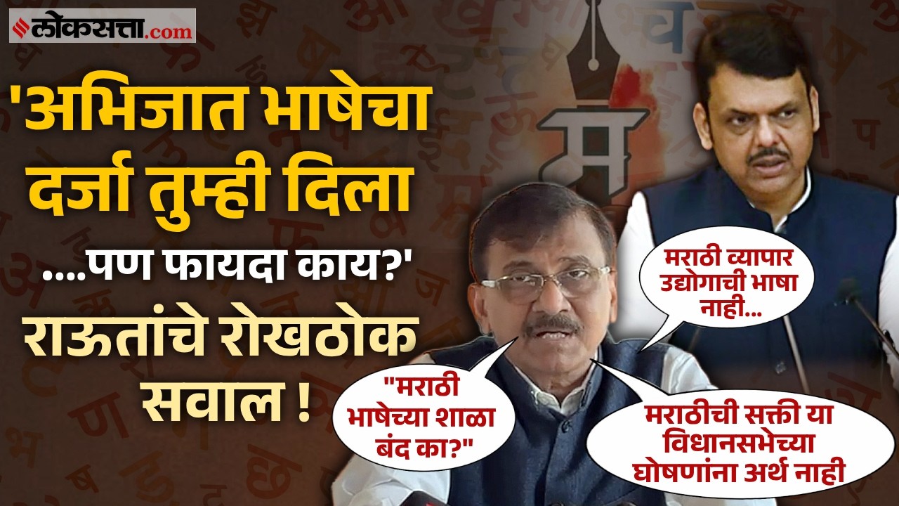Sanjay Raut On Marathi Bhasha।