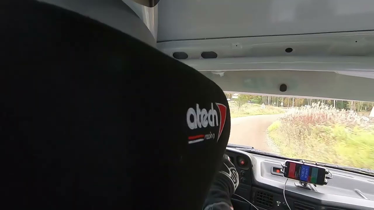 Lammi ralli 2025 EK4, Rämänen & Ranki, Opel Kadett Gsi 16v GpA historic rally car.