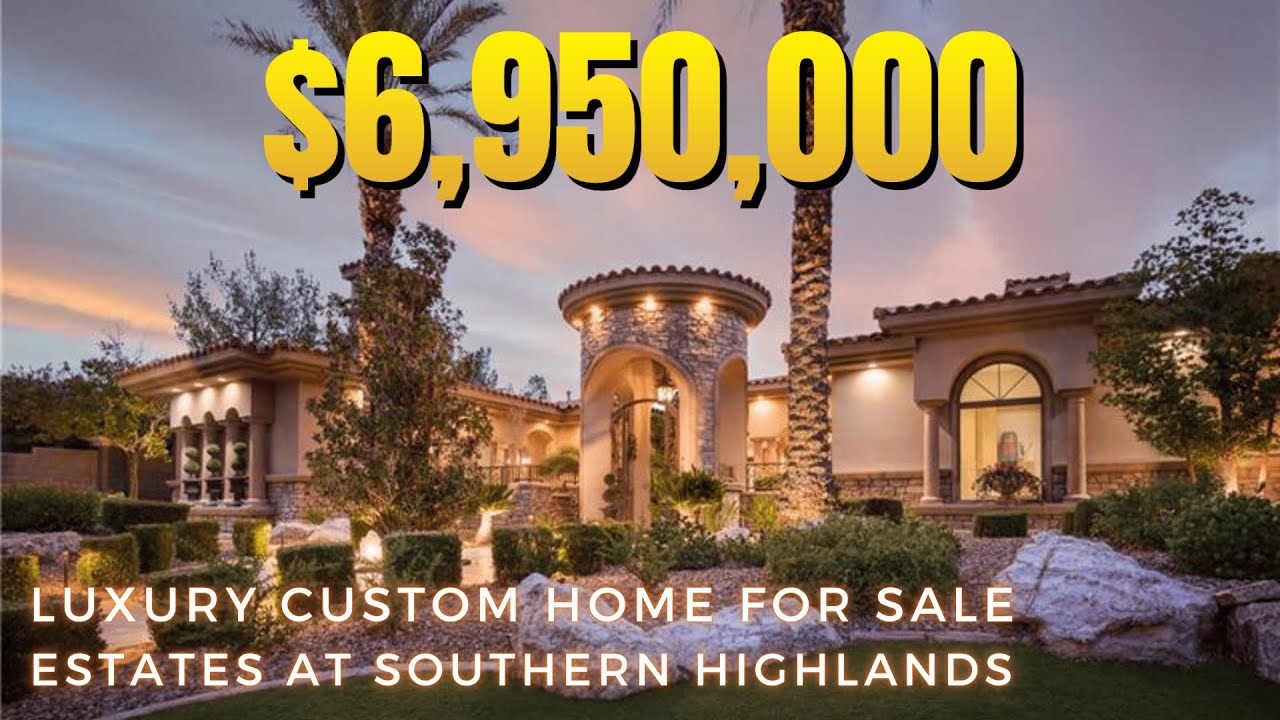 Inside a $6.95M Luxury Custom Home for Sale at the Estates in Southern Highlands