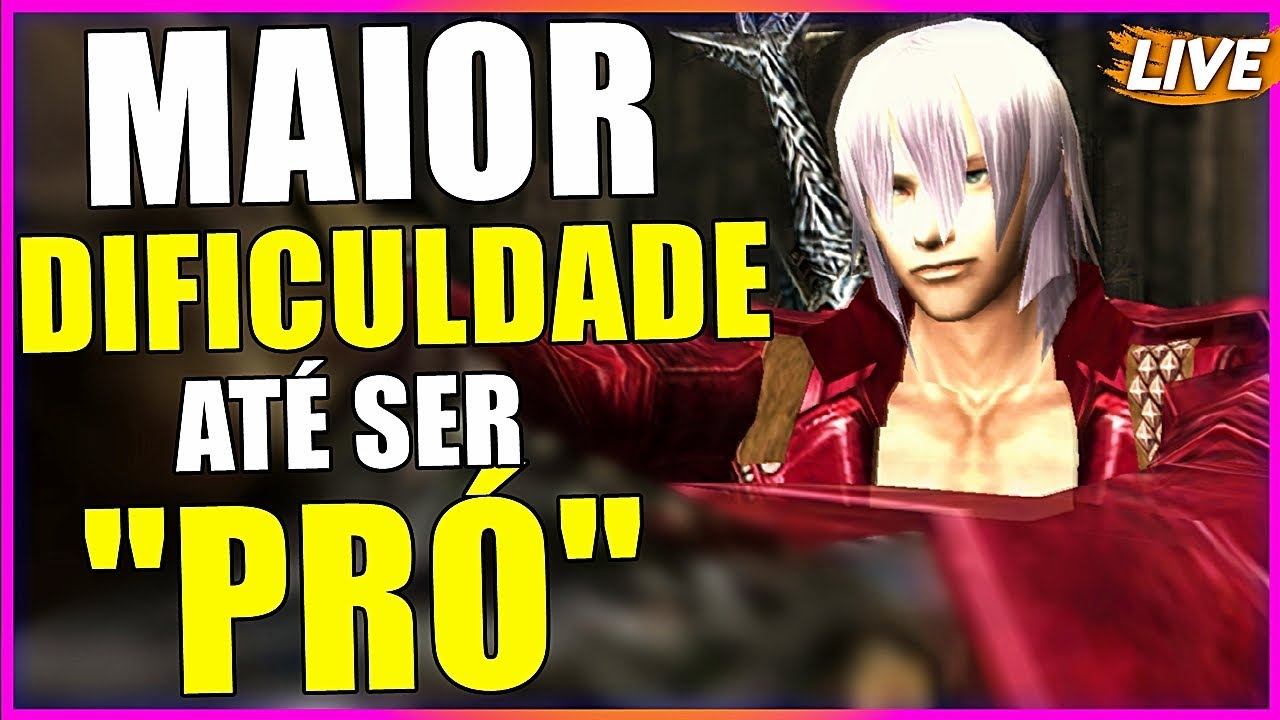 JOGANDO A MAIOR DIFICULDADE NO DEVIL MAY CRY 3 ATÉ EU SER BOM - Devil May Cry 3 Dante Must Die