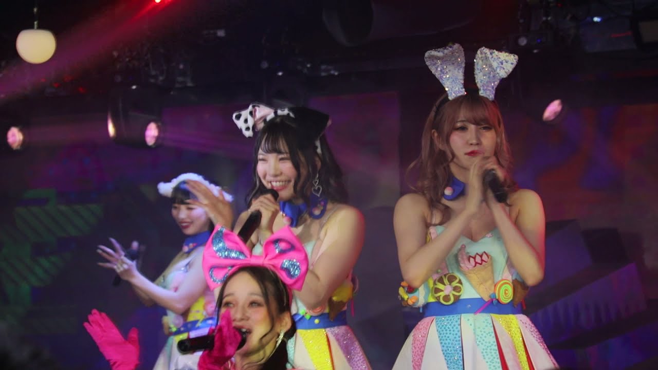 パリレスク 君の事がすきだから  partyon  和香(マイク) バーレスク東京からぷにりのぱんな バーレスクヤバイからみちる参戦 バニーガールイベント