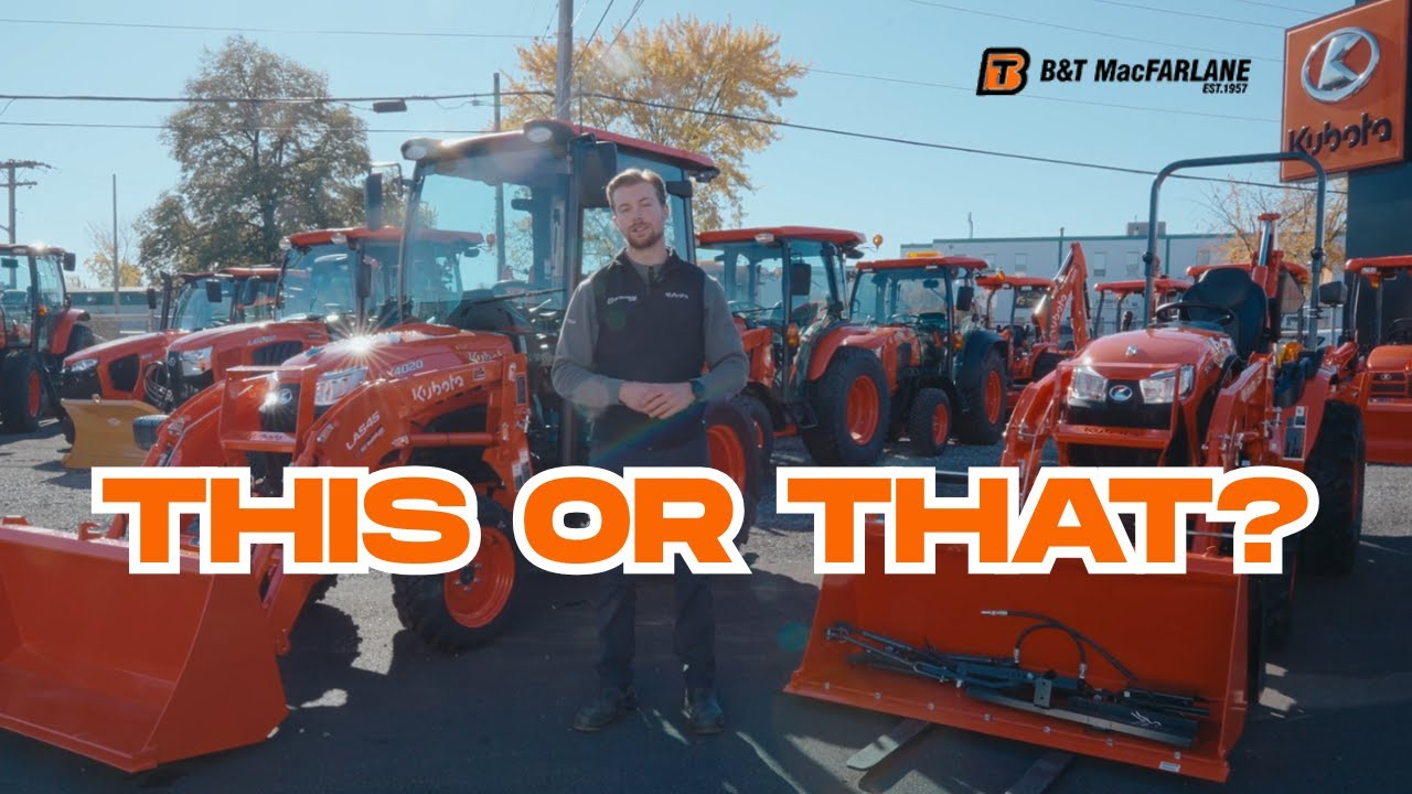 Kubota LX2620 против LX4020 | Что подойдет именно вам?