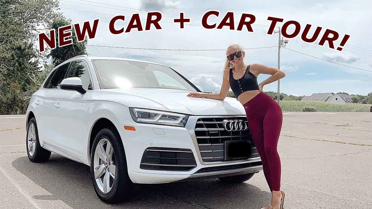 MY NEW CAR + CAR TOUR! (Audi Q5)