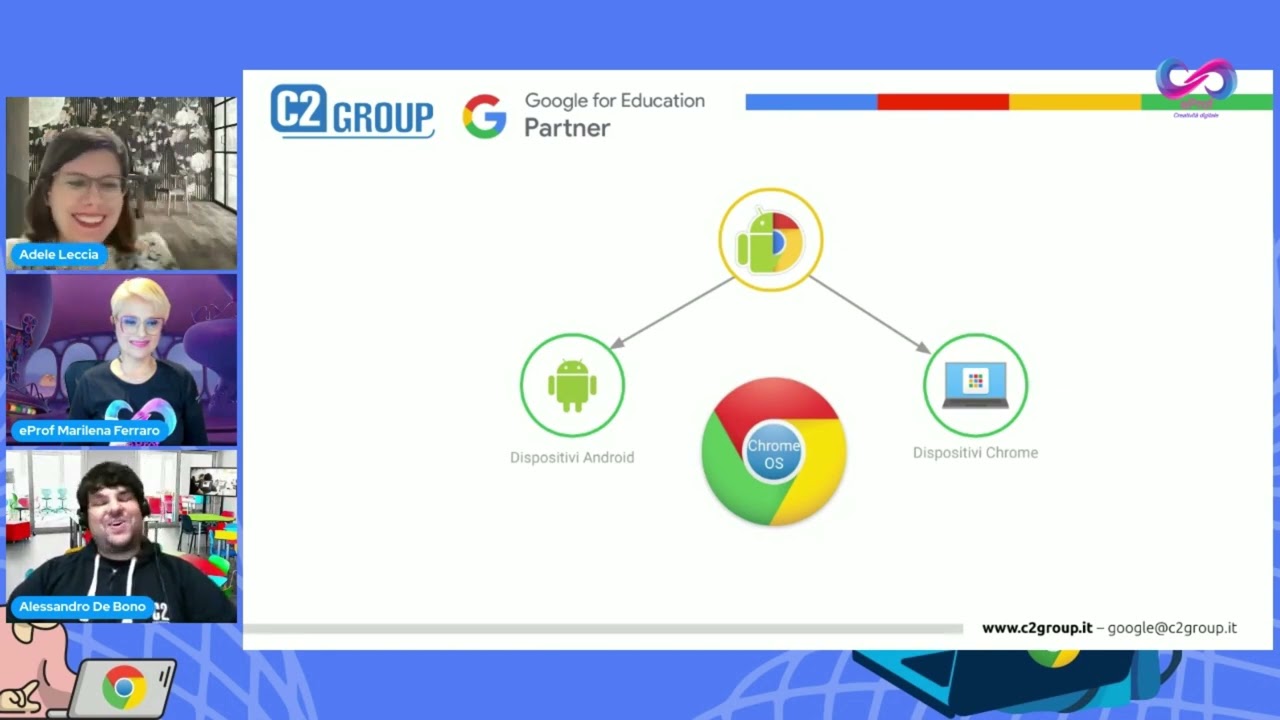 Chiacchiere tra Prof      Il chromebook nello zaino