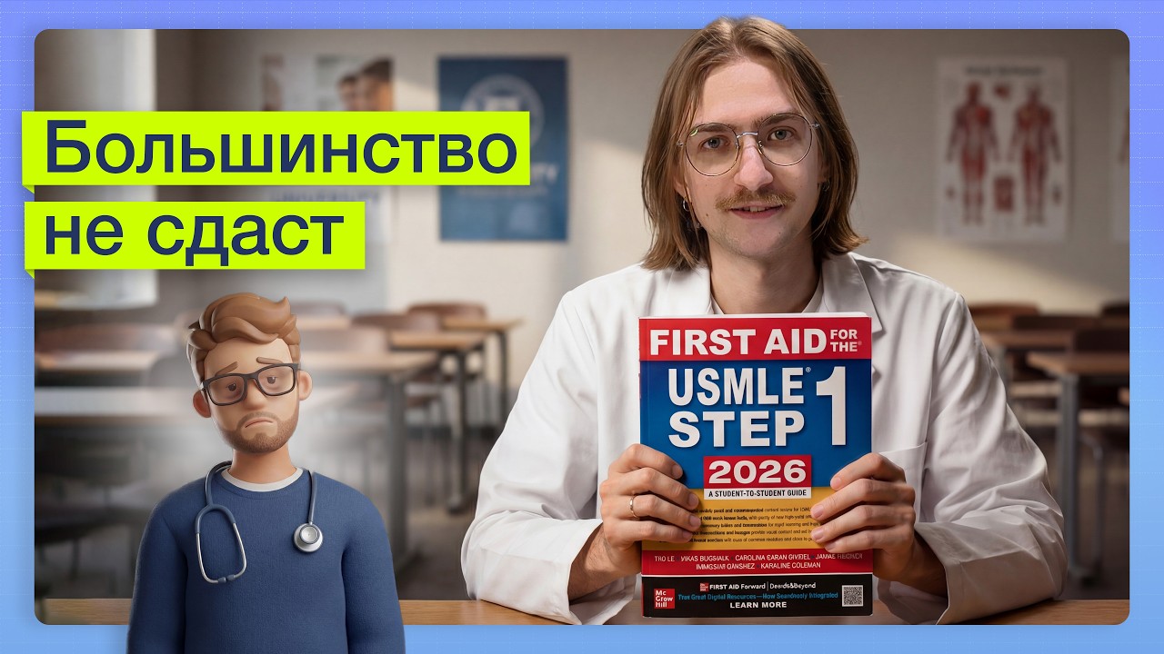 USMLE: 90% не выдержат подготовки | SYNAPSE | СИНАПС