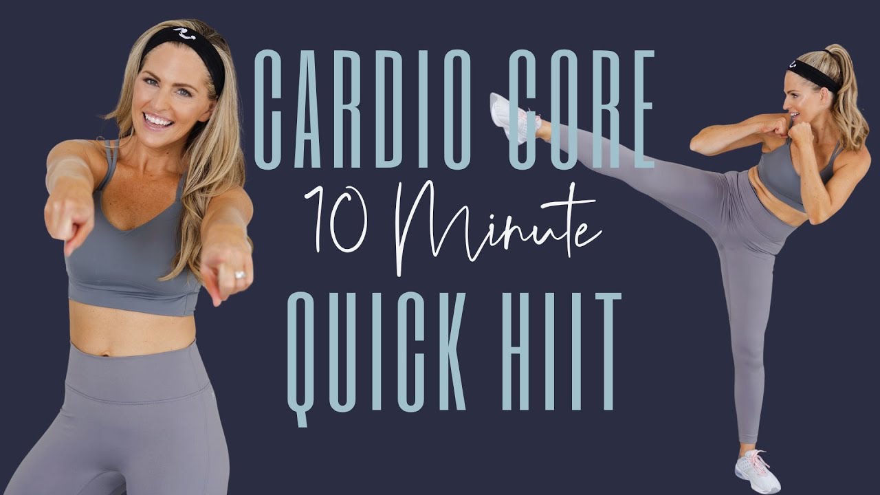 Cardio Core Kickboxing 10 Minute Quick HIIT