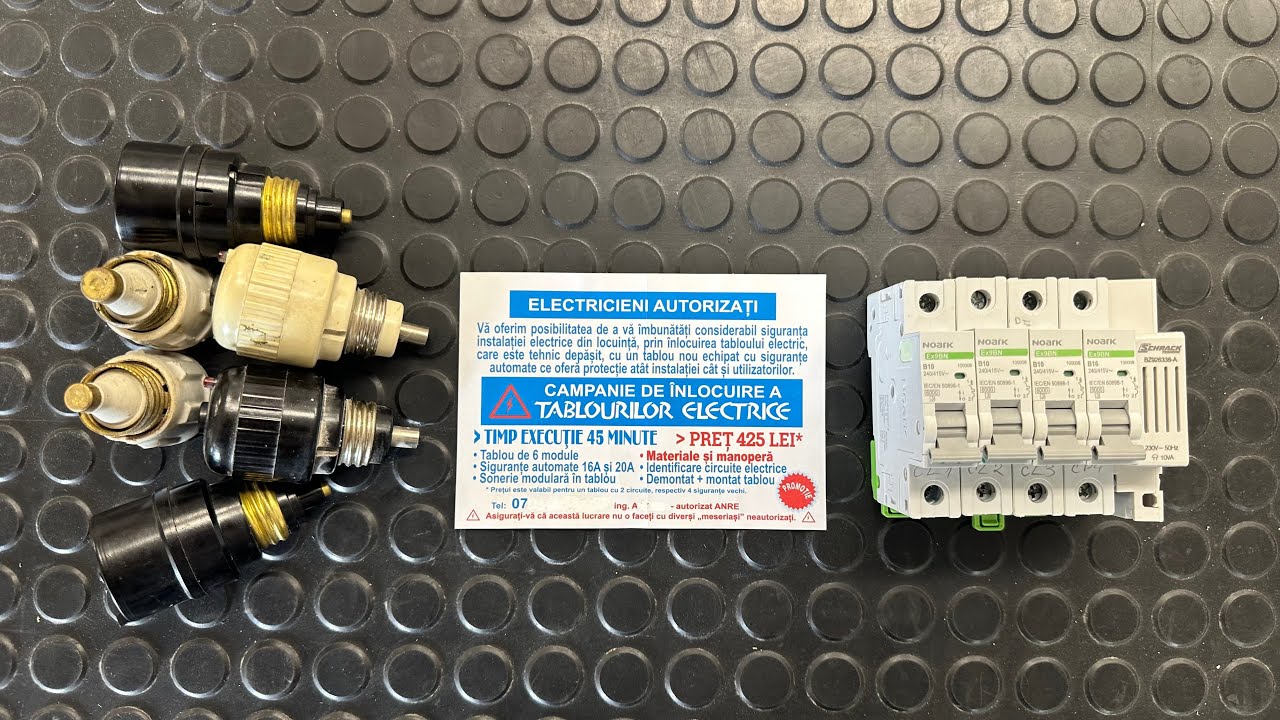 ATENȚIE ⚠️ “CAMPANIE DE ÎNLOCUIRE A TABLOURILOR ELECTRICE” promovată de electrician autorizat ANRE⚡️