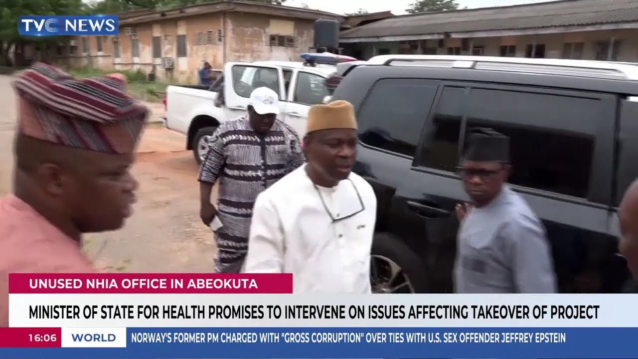 Minister Of State For Health Visits Unused NHIA Office In Abeokuta