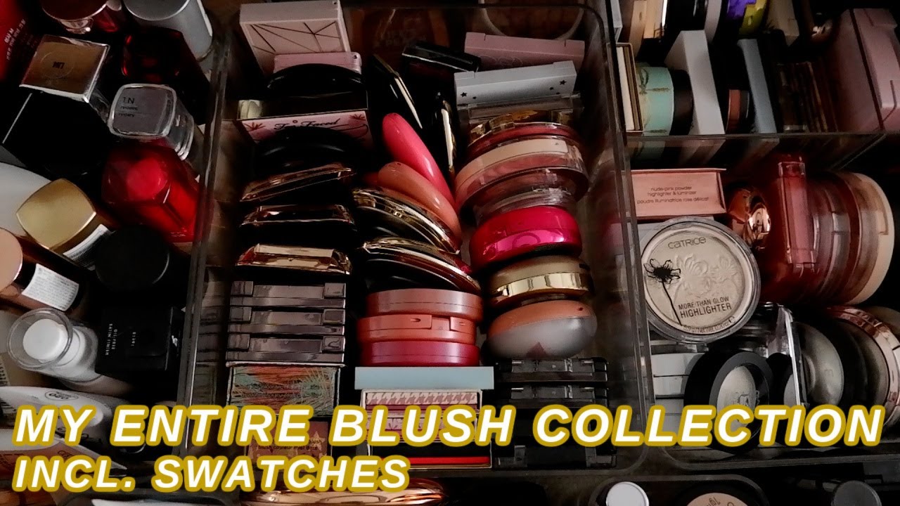 BLUSH COLLECTION 2020 // All of my blushes including swatches