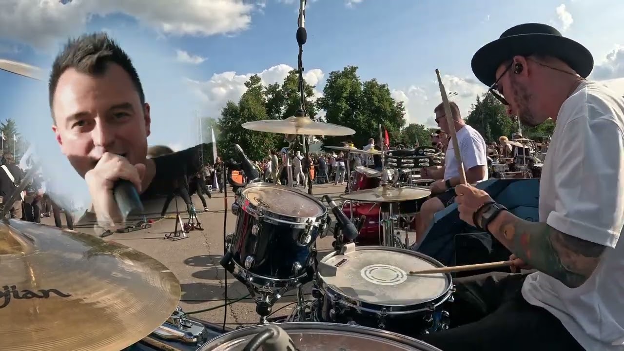 Улетай на крыльях ветра Rocknmob drumcam