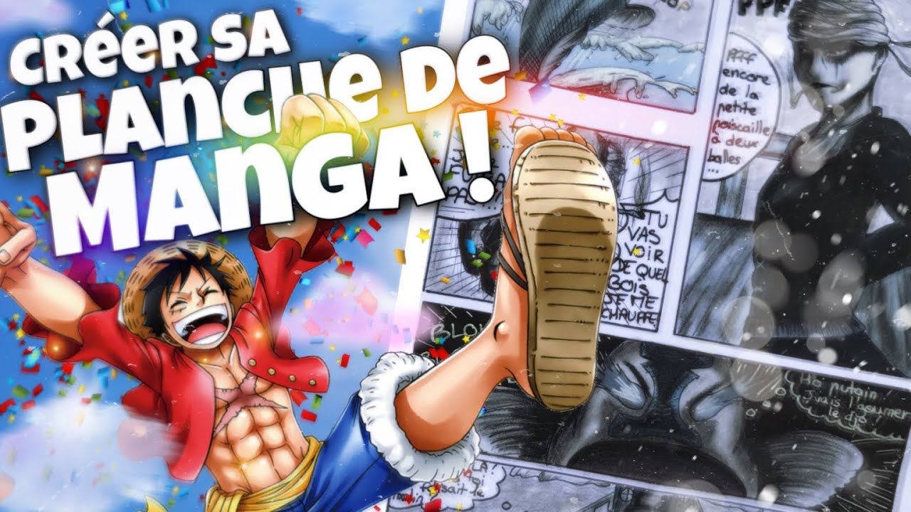 JE CRÉE MA PROPRE PLANCHE DE MANGA ! (concours)