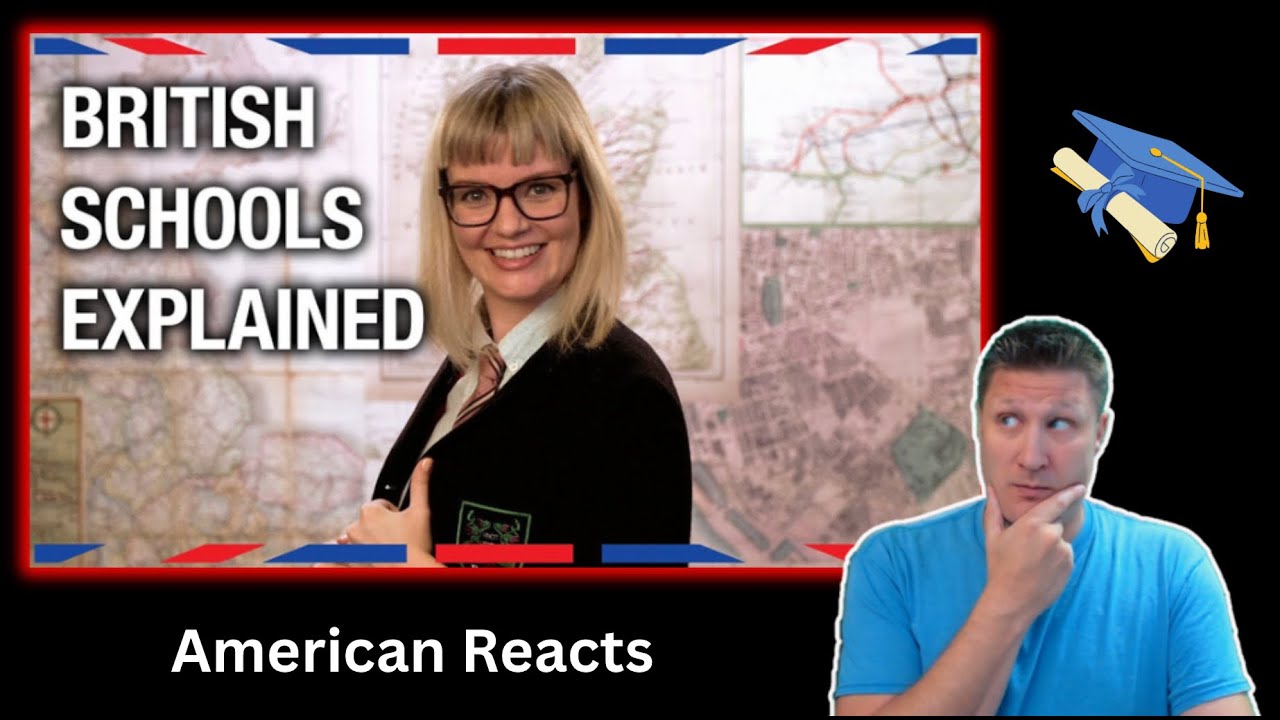 British Schools Explained (Anglophenia) | American Reacts | #Reaction #school #uk