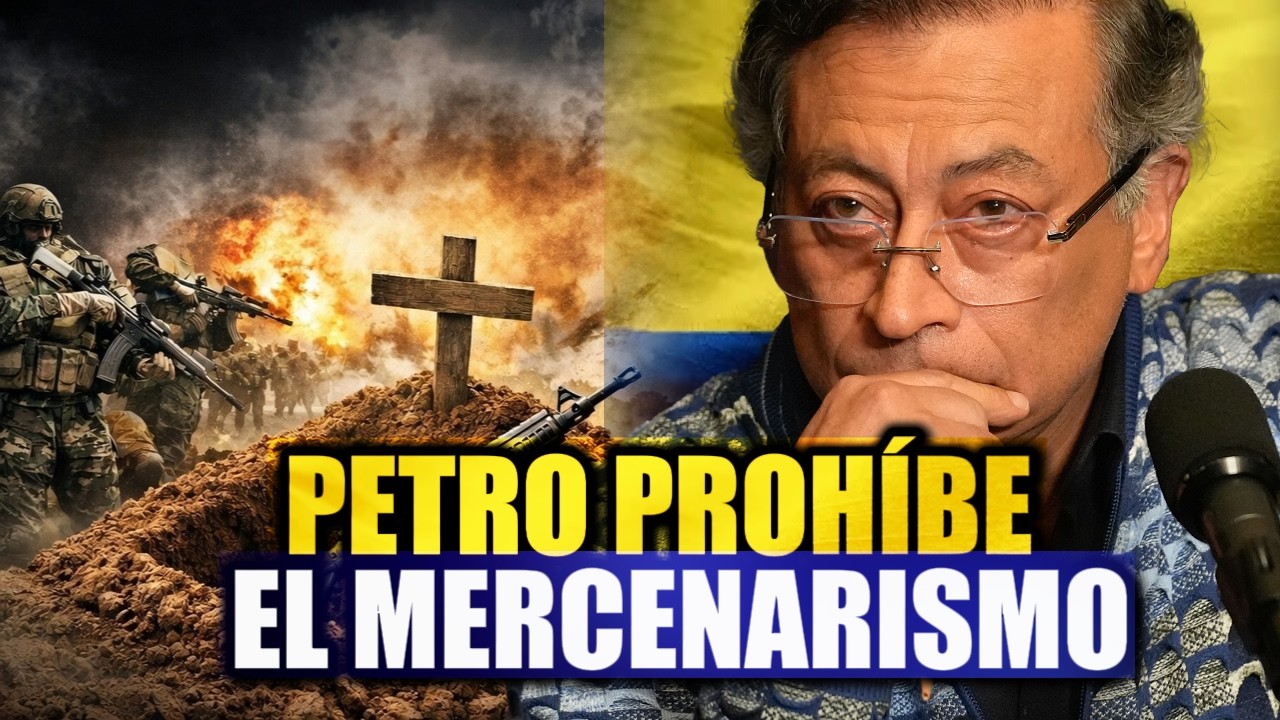 Mercenarios colombianos: Petro firma ley que entierra el negocio de la muerte