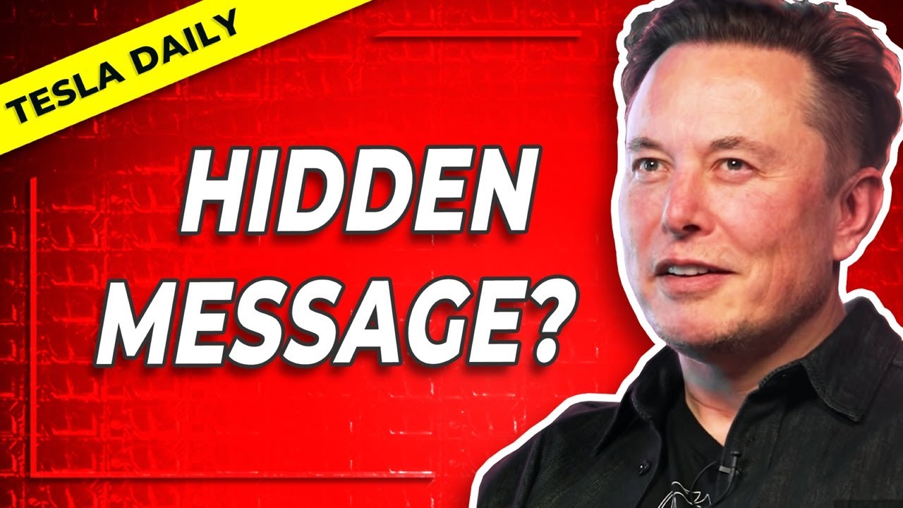 Musk Teases Tesla Investor Day: Hidden Message?