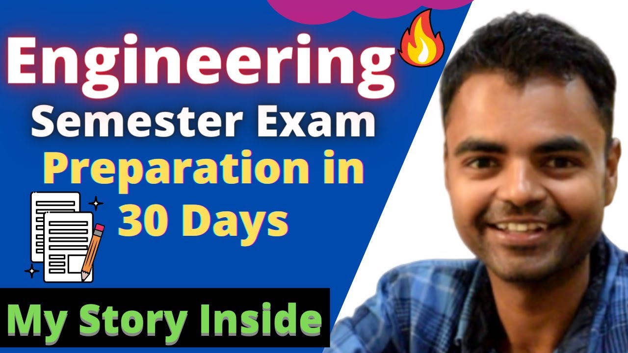 Engineering- How to Prepare Engineering Semester Exams in 30 Days, I Become Topper in Engineering