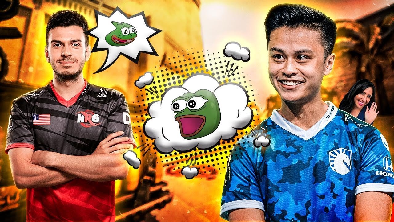 TALKING IN TWITCH EMOTES (Funny Faceit Games)