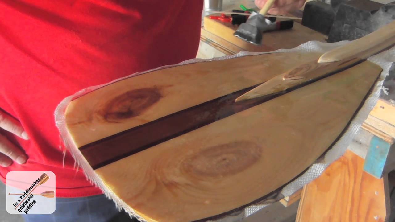 Canoe Paddle Blade - Fiberglass and Epoxy