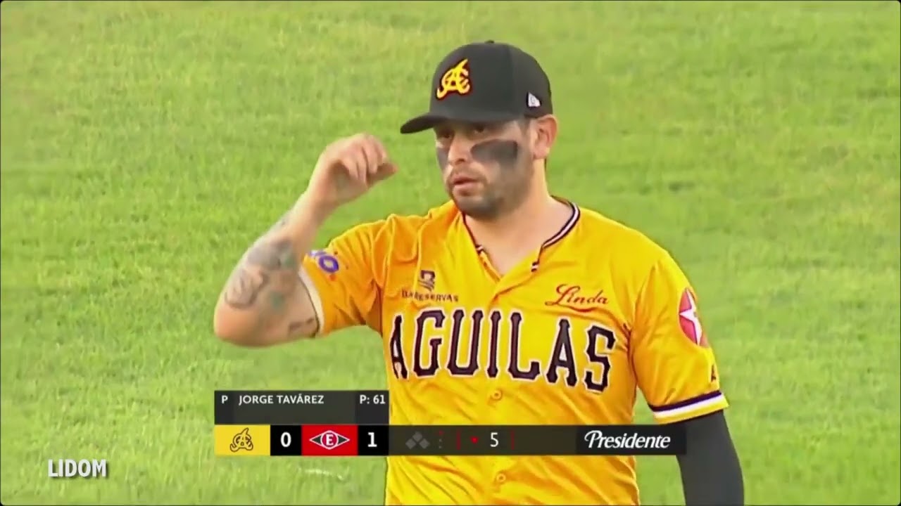 JUAN CARLOS "HAPPER" GAMBOA, AGUILAS CIBAEÑAS VS LEONES DEL ESCOGIDO 18 ENERO 2026