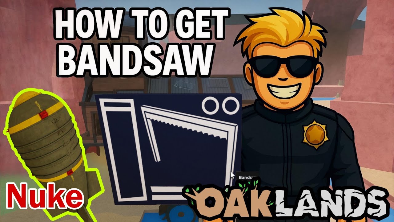 How to Get the Bandsaw in Oaklands Roblox FAST! (Location + Tutorial)