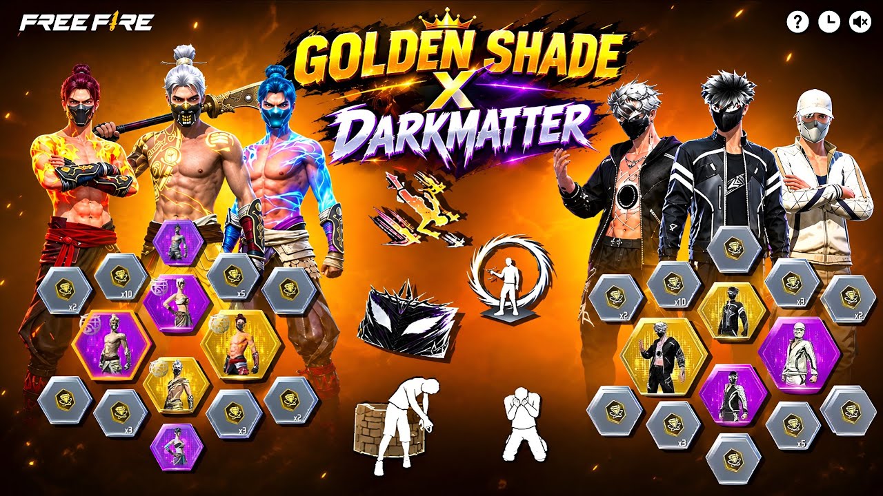 Golden Shade Bundle Return 100% Confirm 💥🤯 | Cosmic Overload Bundle Event | free fire new event 