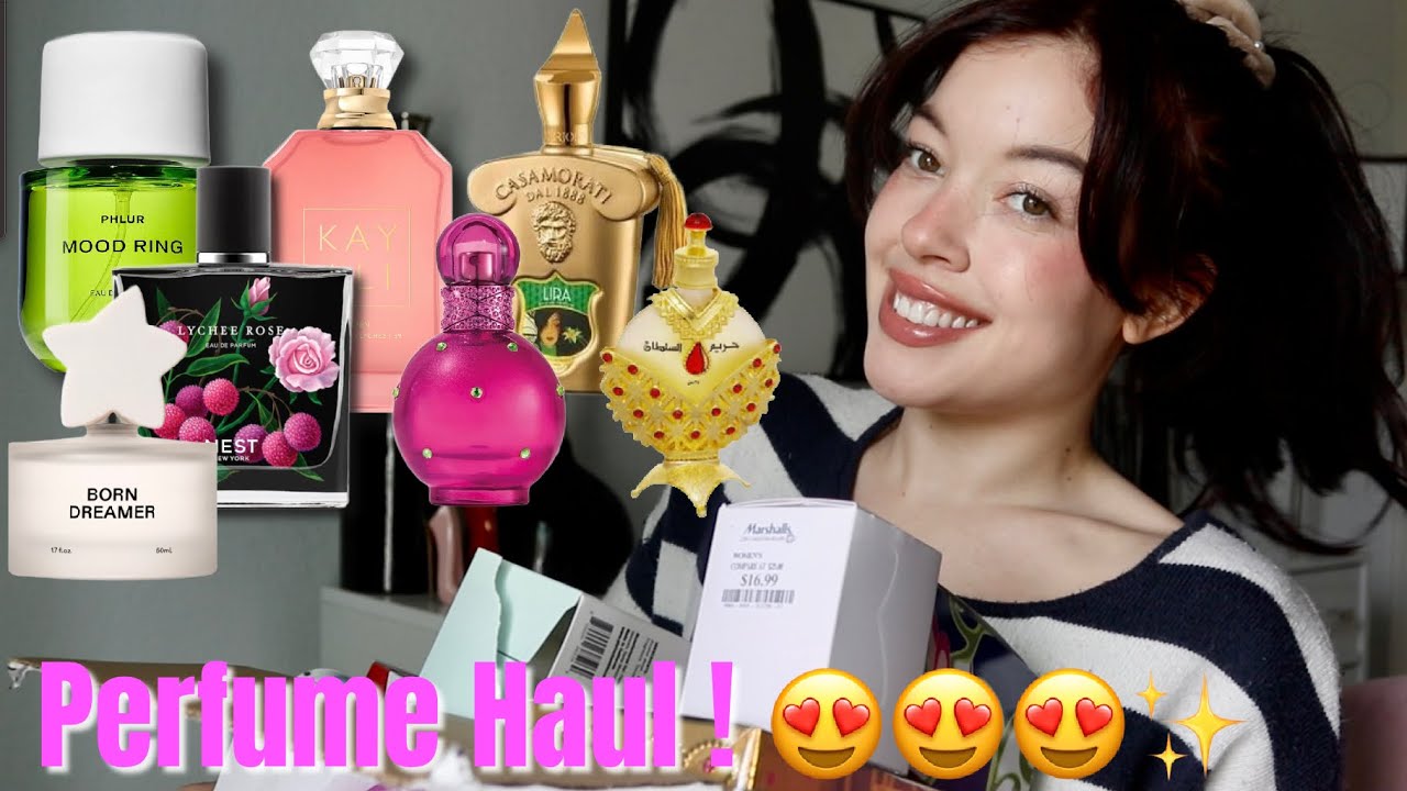 MASSIVE BIRTHDAY PERFUME HAUL | EDEN SPARKLING. LYCHEE, LIRA, MOOD RING !