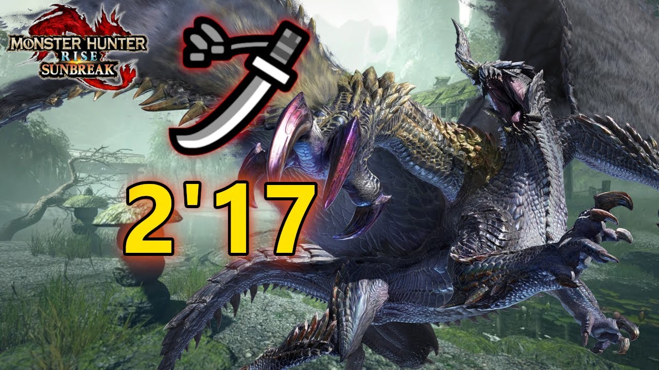Chaotic Gore Magala Speedrun Longsword Monster Hunter Rise Sunbreak
