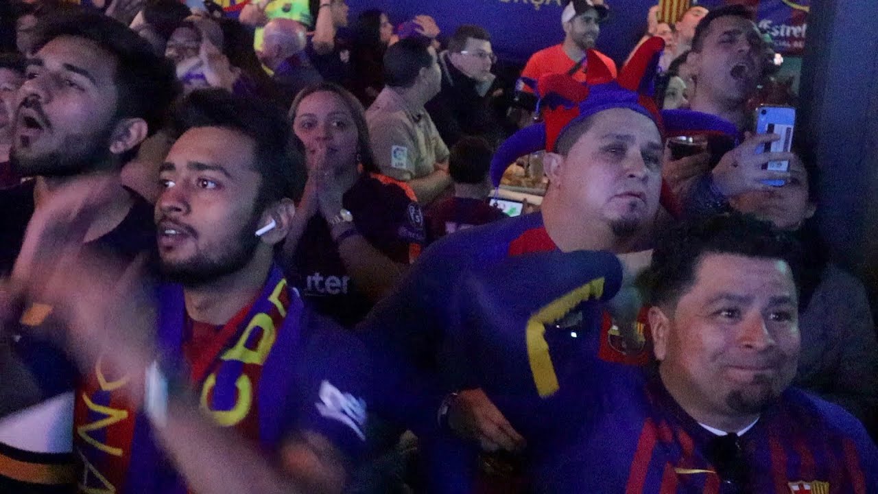 Watching Real Madrid 2 Barcelona 0 with Barcelona fans in NYC bar