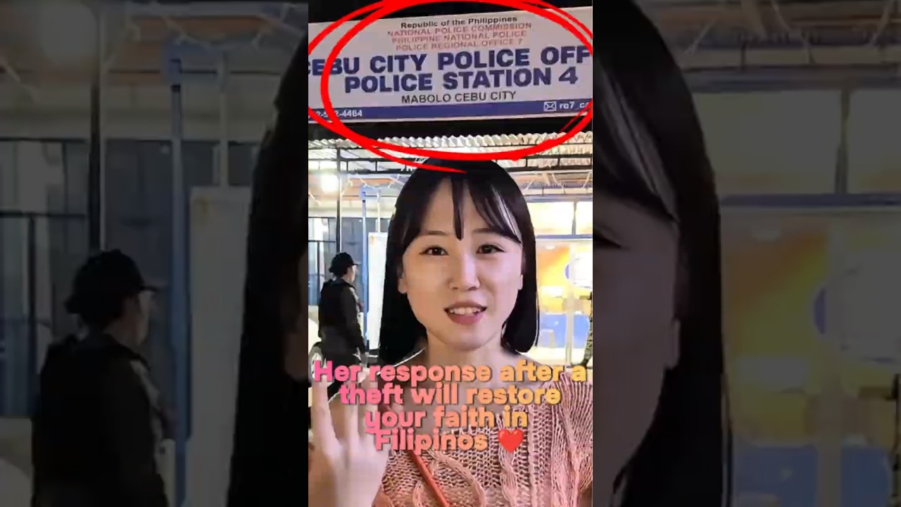 Их трогательная реакция после кражи её сумки 😭🇵🇭 #реакцияиностранцев #филиппины #шорты