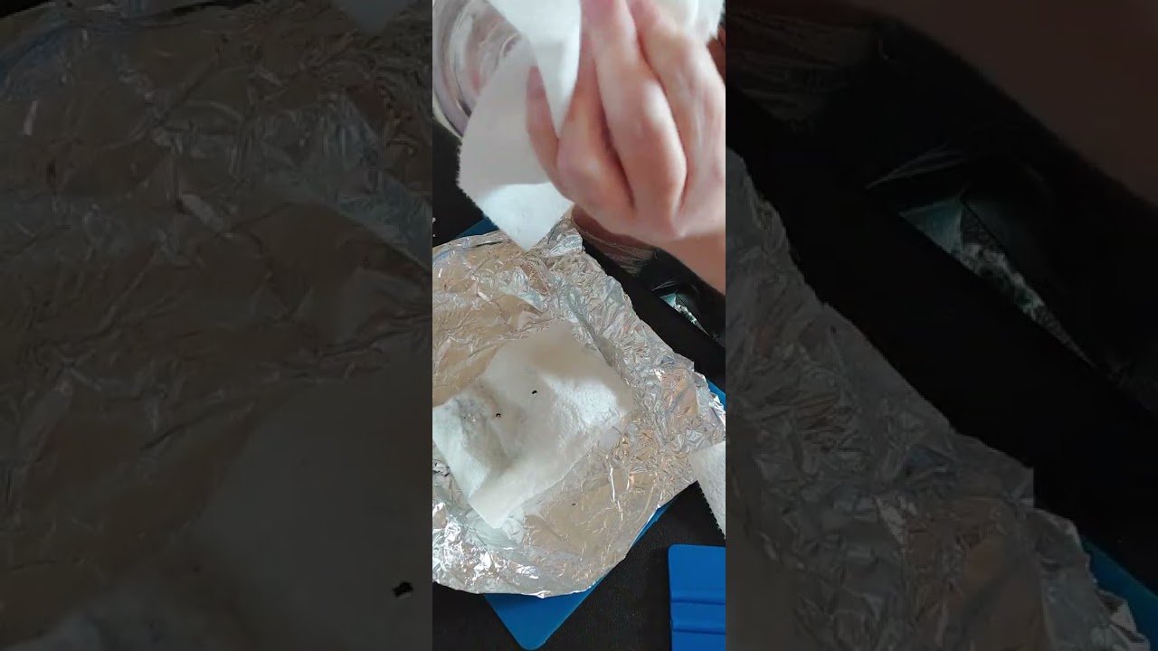 Part 2, taking off a bad wrap or messed up wrap.