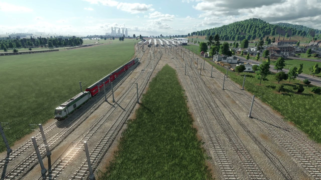 Trainspotting am HBF Teil 1/2. Transport fever 2 