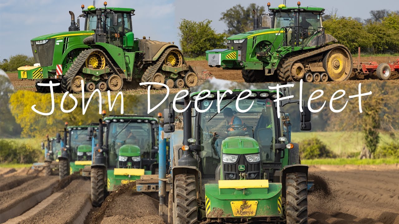 Large Scale Potato Land Preparation - John Deere Fleet | RG Abrey Farms