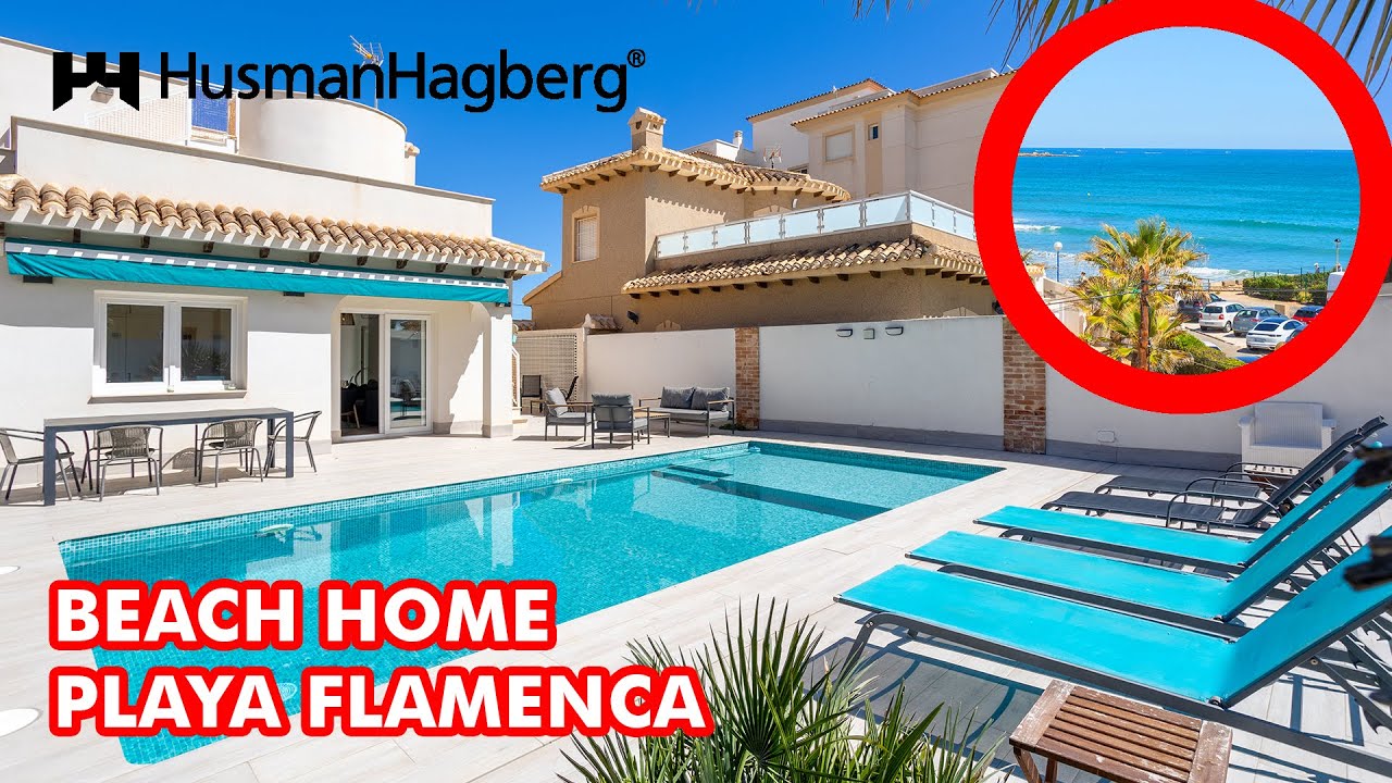 FOR SALE! Amazing Beach Villa in Playa Flamenca