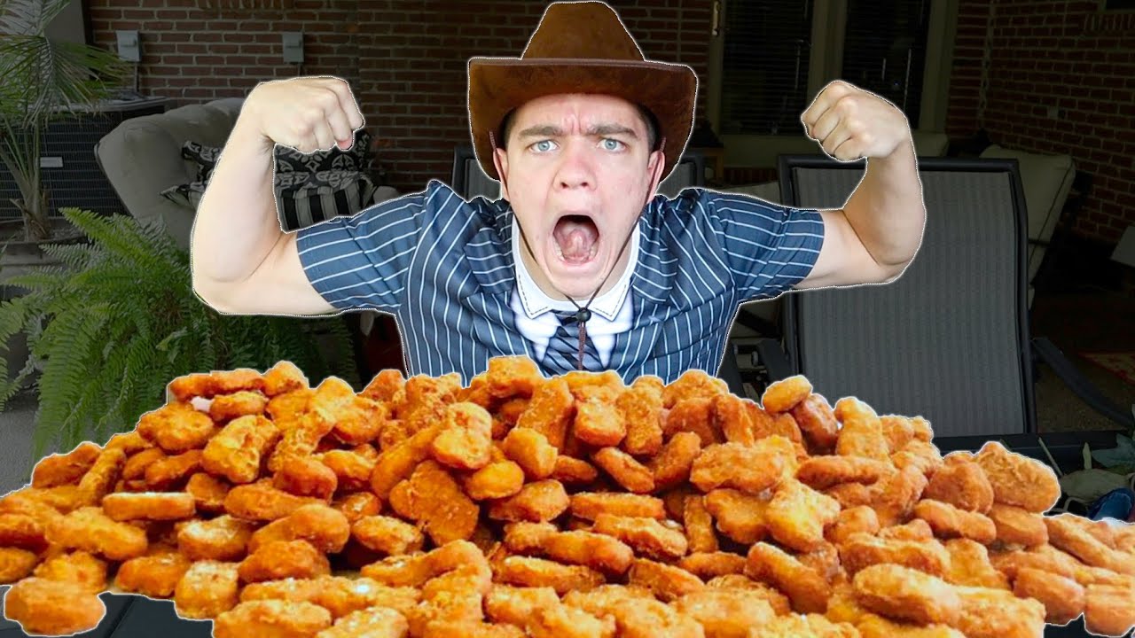 500 CHICKEN NUGGET CHALLENGE! - Kendall Gray