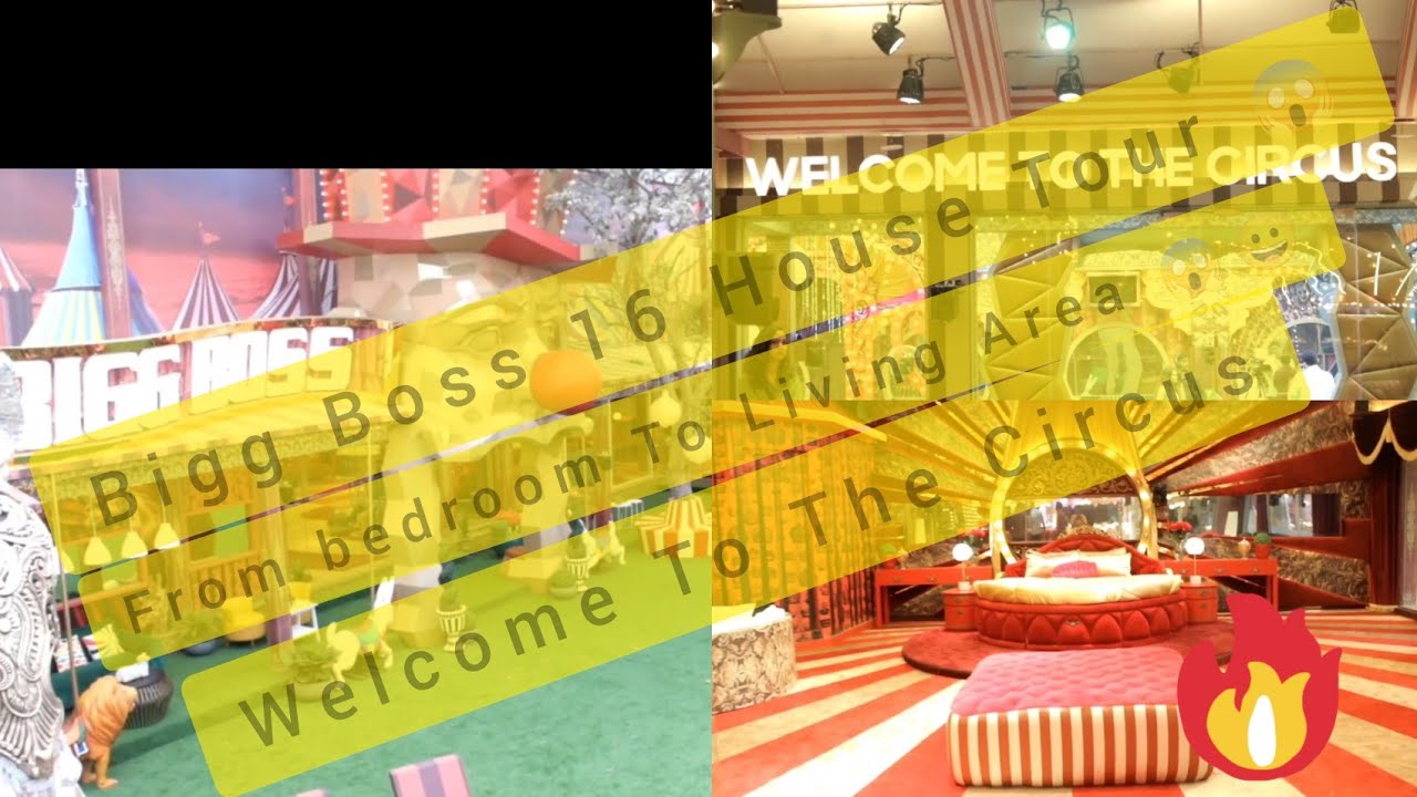 Bigg Boss Season 16 House Tour | Exclusive | Circus Theme | Salman Khan | Welcome To The Circus ❤️