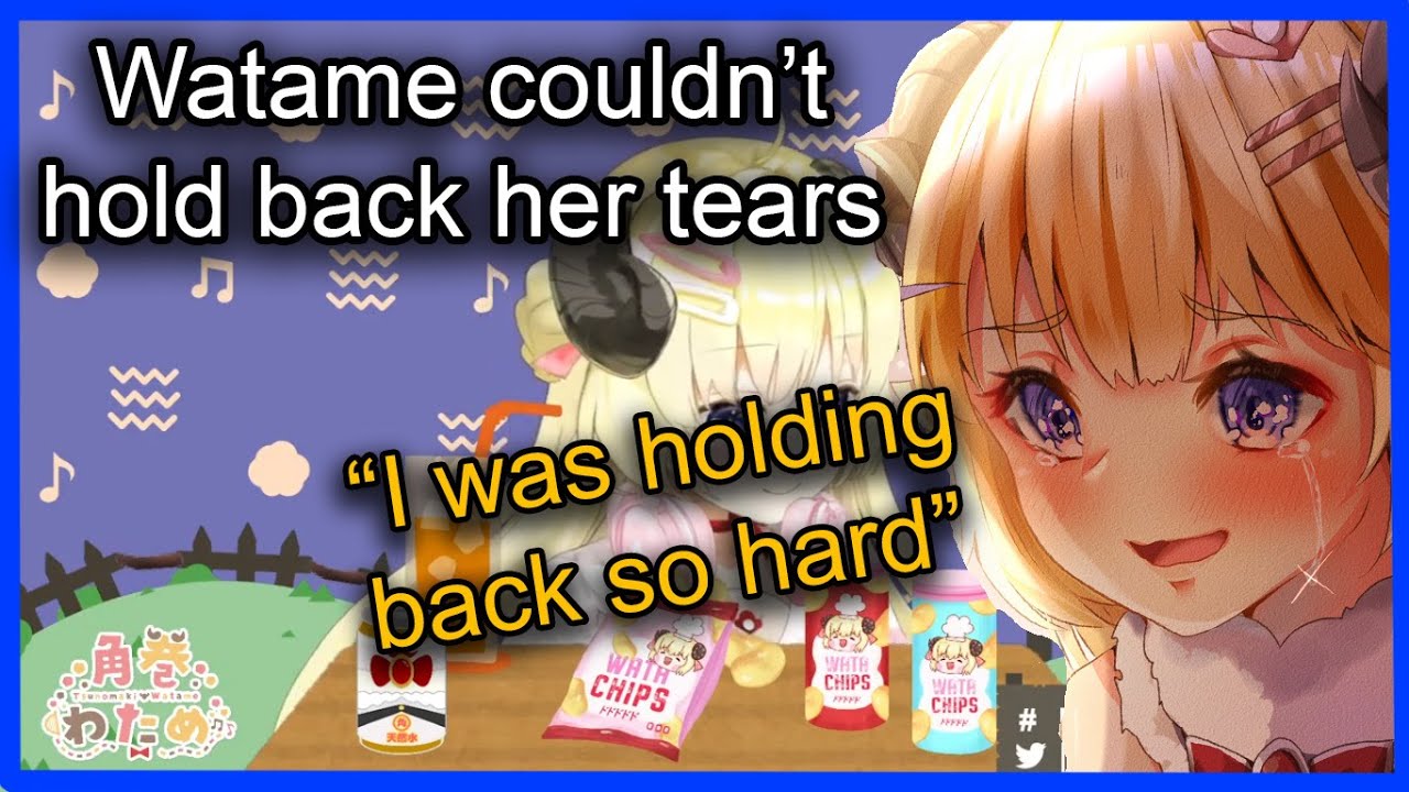 【HOLOLIVE】Watame let her feelings out 【EngSub】