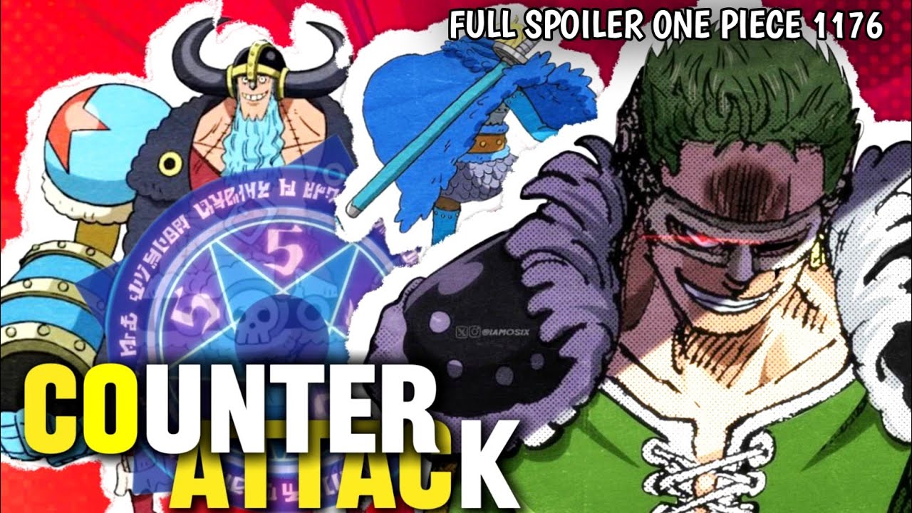 FULL SPOILER ONE PIECE 1176 !! FIX FRANKY SENJATA KUNO KAH ? ZORO AKAN COUNTER DOMI REVERSI ? SANJI