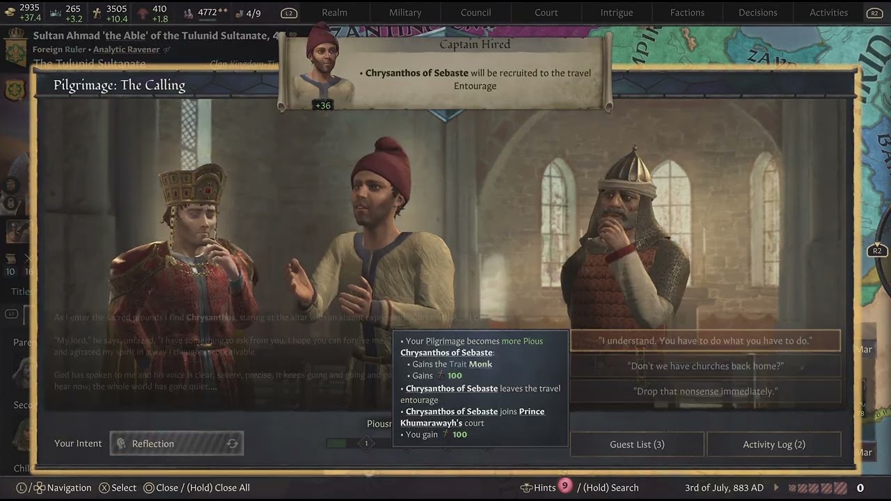 Ck3 taking back Egypt for The glory of Rome