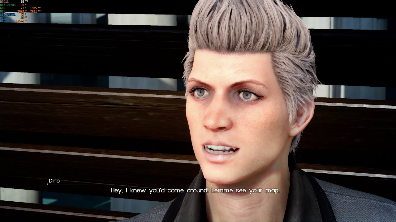 Final Fantasy XV - Test i9-10850K, RTX 2070 SUPER (1440p)