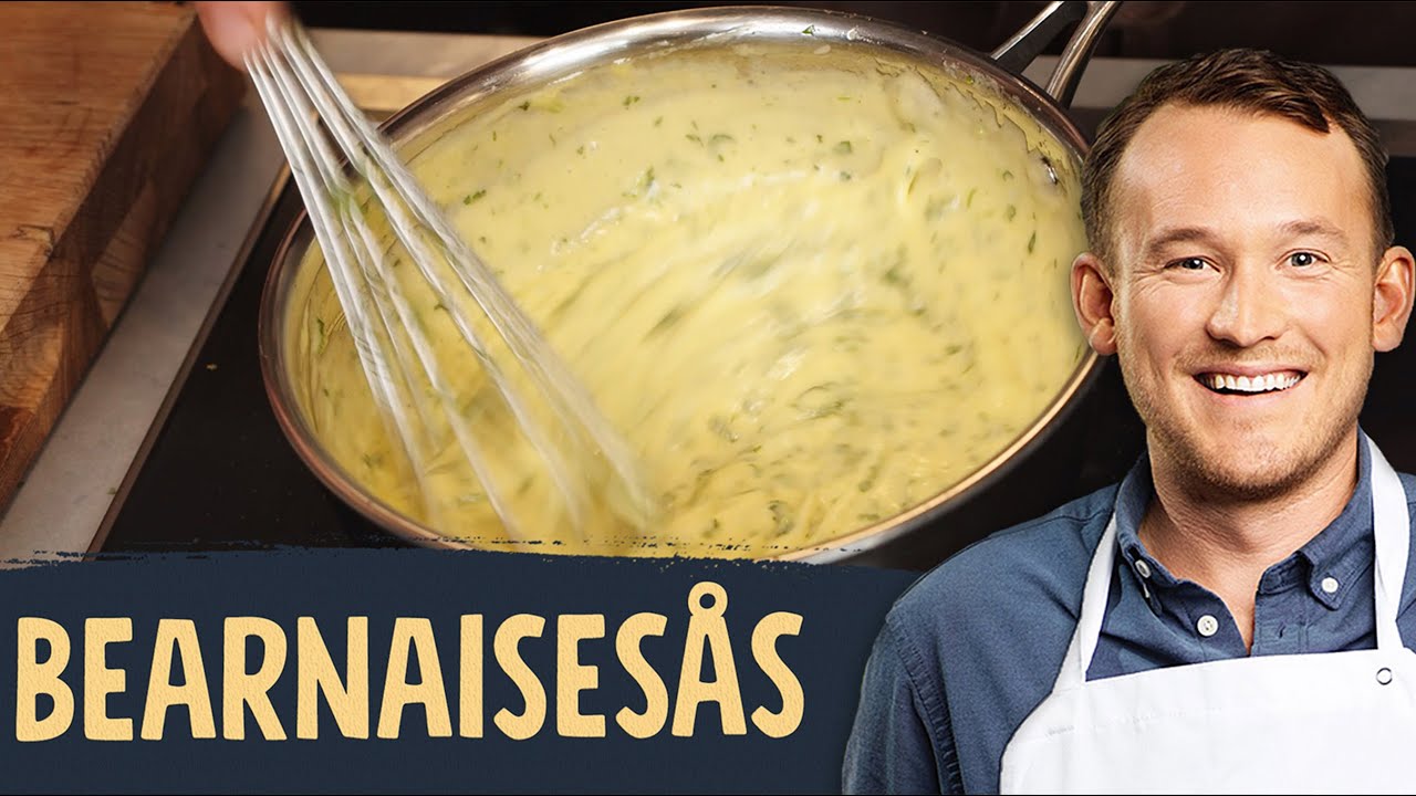 Bearnaisesås - Lyckas VARJE gång! (Eng sub) | Bearnaise sauce | Ett Gott Land