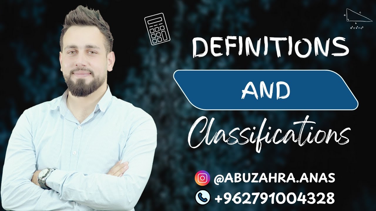 Definitions and Classifications | Differential Equations