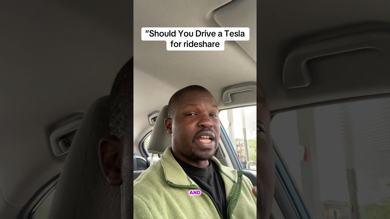 &ldquo;Should You Drive a Tesla for rideshare #tesla #comfort #uber #lyft #rideshare #hustle