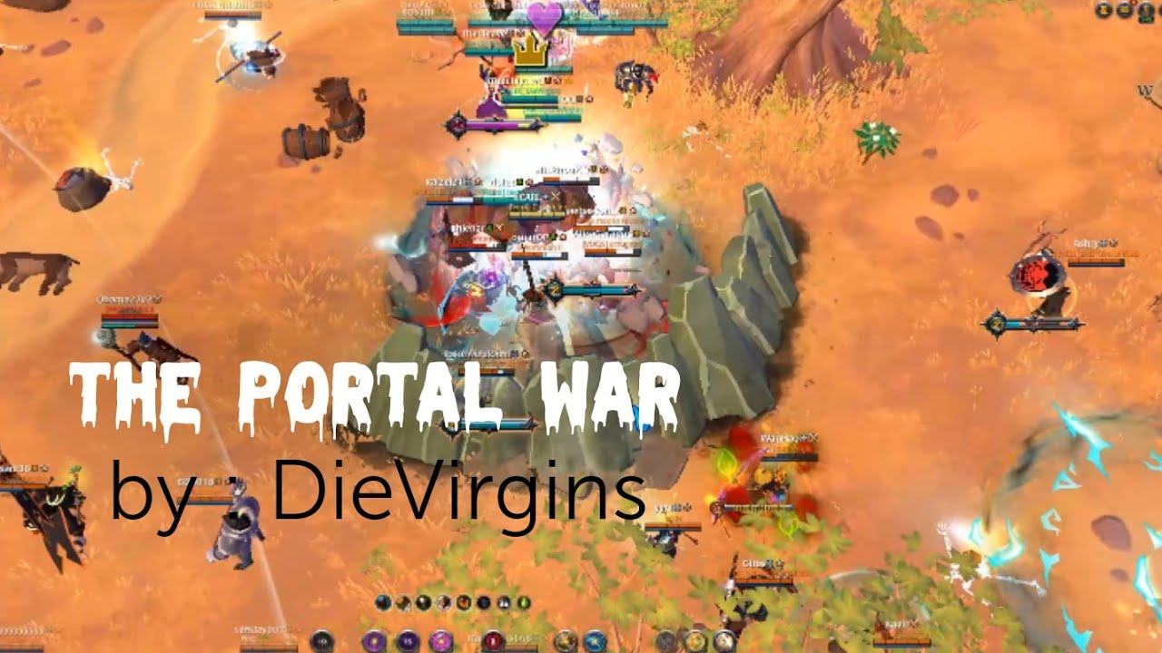 THE PORTAL WAR WE FIGHT ALL - Albion Online