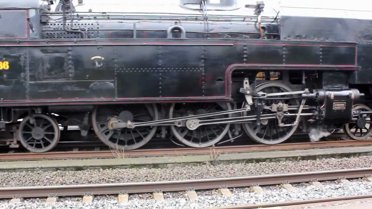 Steamlocomotive - Nr. 736 S (Danish preserved locomotive)