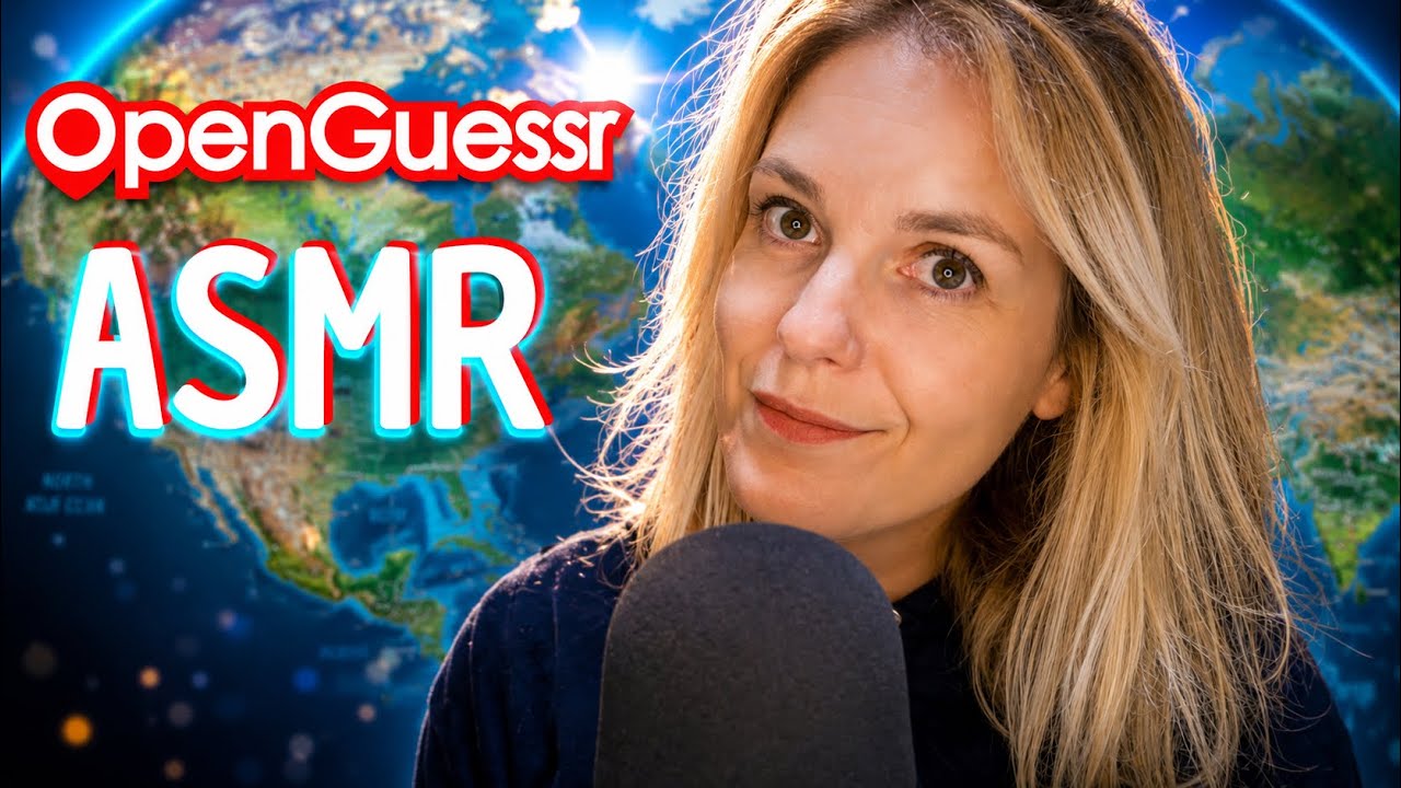 ASMR FR 🌍 Je joue à OpenGuessr ! Et je n'ai pas été bonne 🤣 (Chuchotement ultra proche micro)