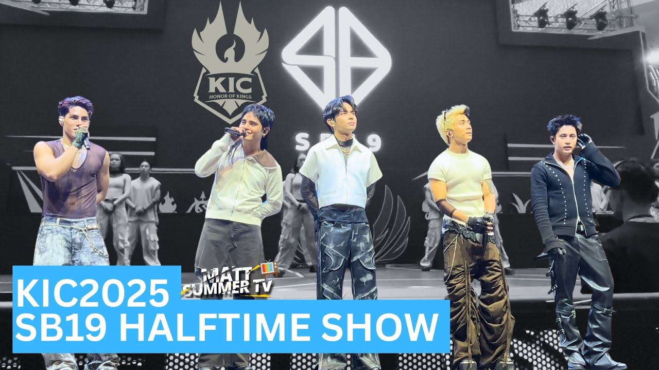 Honor of Kings International Championship 2025 - SB19 Halftime Show (Blake's POV)