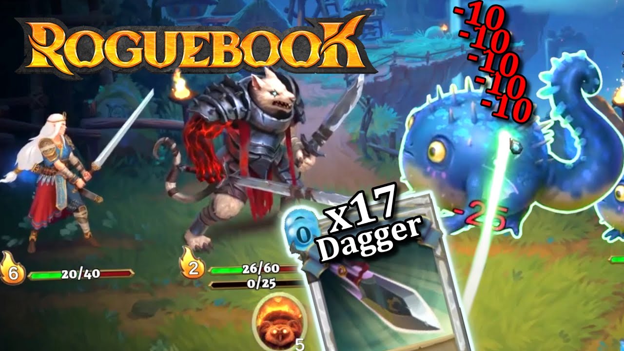 INSANE Dagger Deck VS Invisible Enemies! | Roguebook