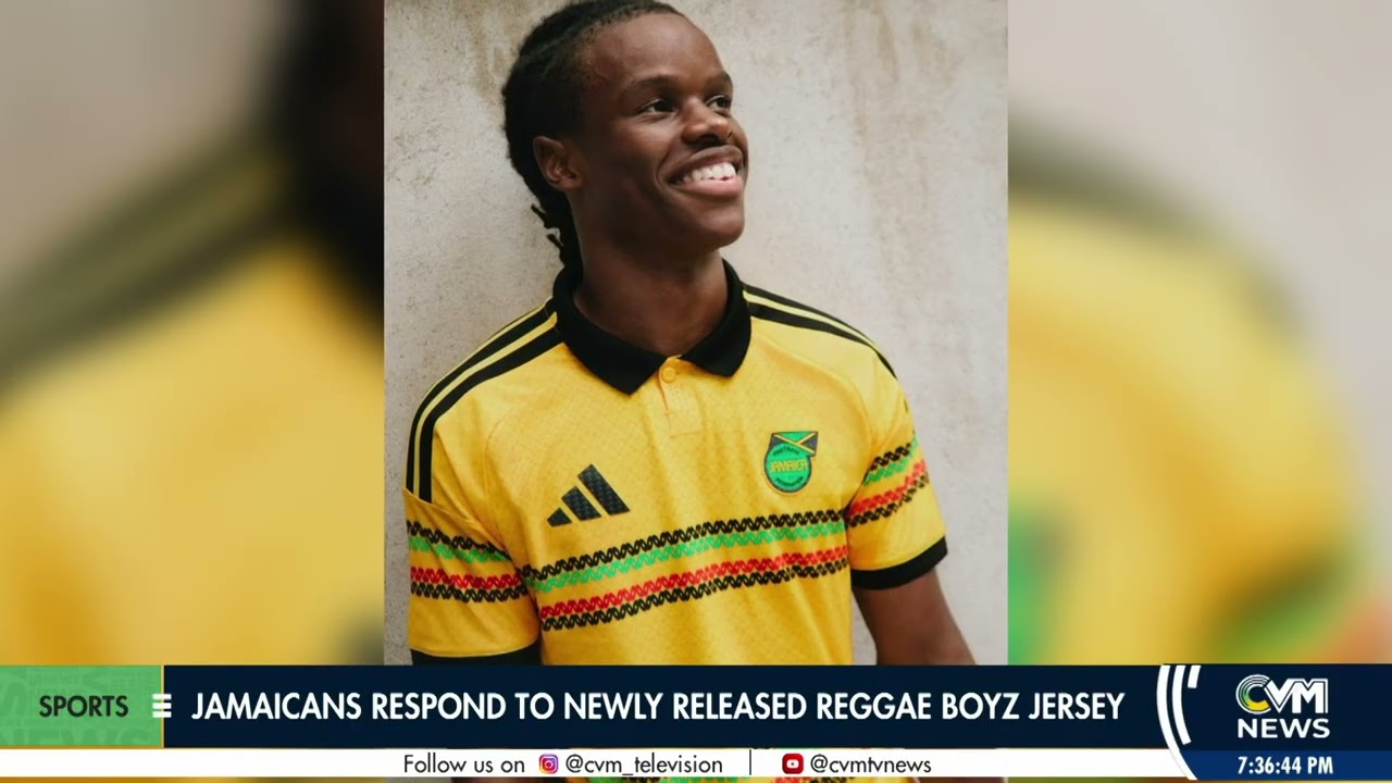 Jamaicans React to Newly Released Reggae Boyz Jersey  | Sports | @CVMTVNews