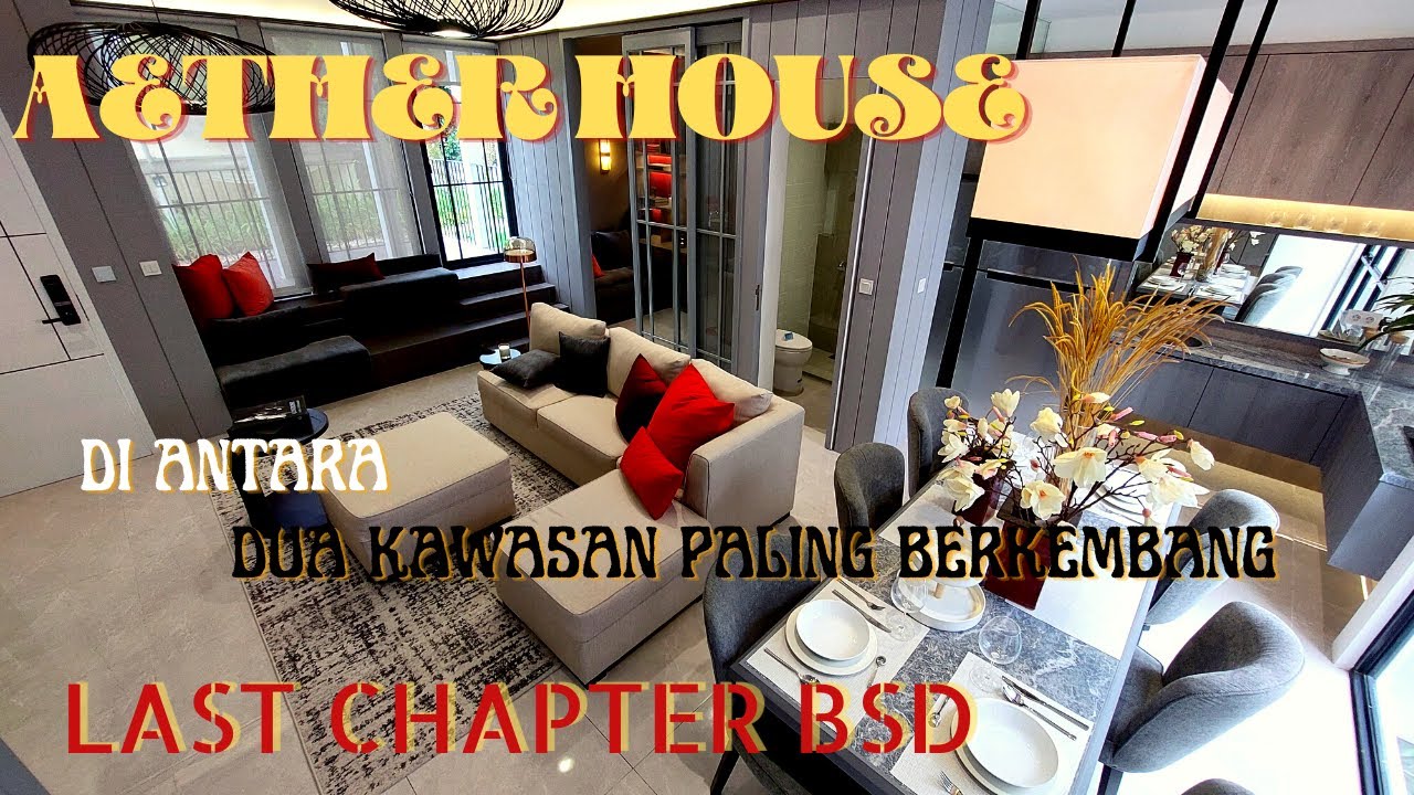 Rumah Cluster Di BSD City - Aether House Greenwich park