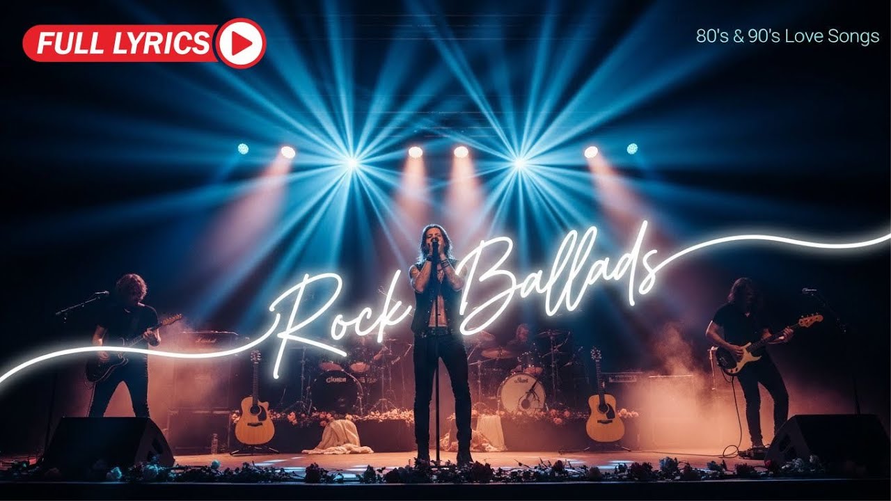 The Best of Slow Rock Ballads | Emotional Healing Love Songs | Inspired by Journey & Bryan Adams
