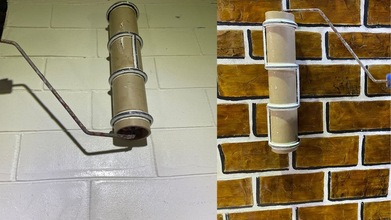 ROLO EFEITO TIJOLINHO CASEIRO  FEITO COM FIO E RING DE VEDA&Ccedil;&Atilde;O